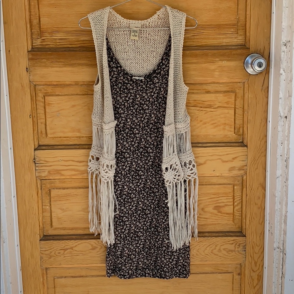 Bohemian knit vest 🎉CLOSET CLEAR OUT🎉